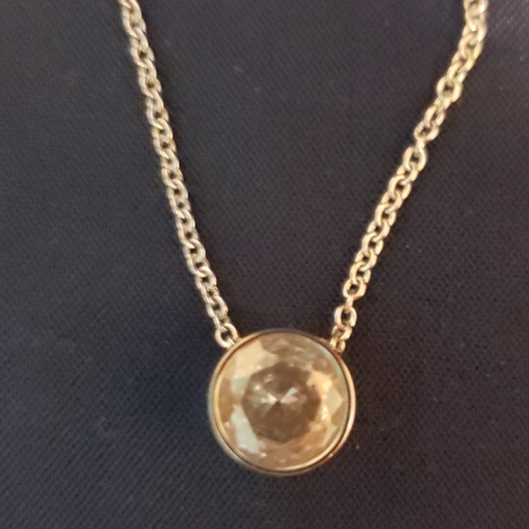 Inox stainless steel 8 mm CZ pendant - Picture 2 of 3